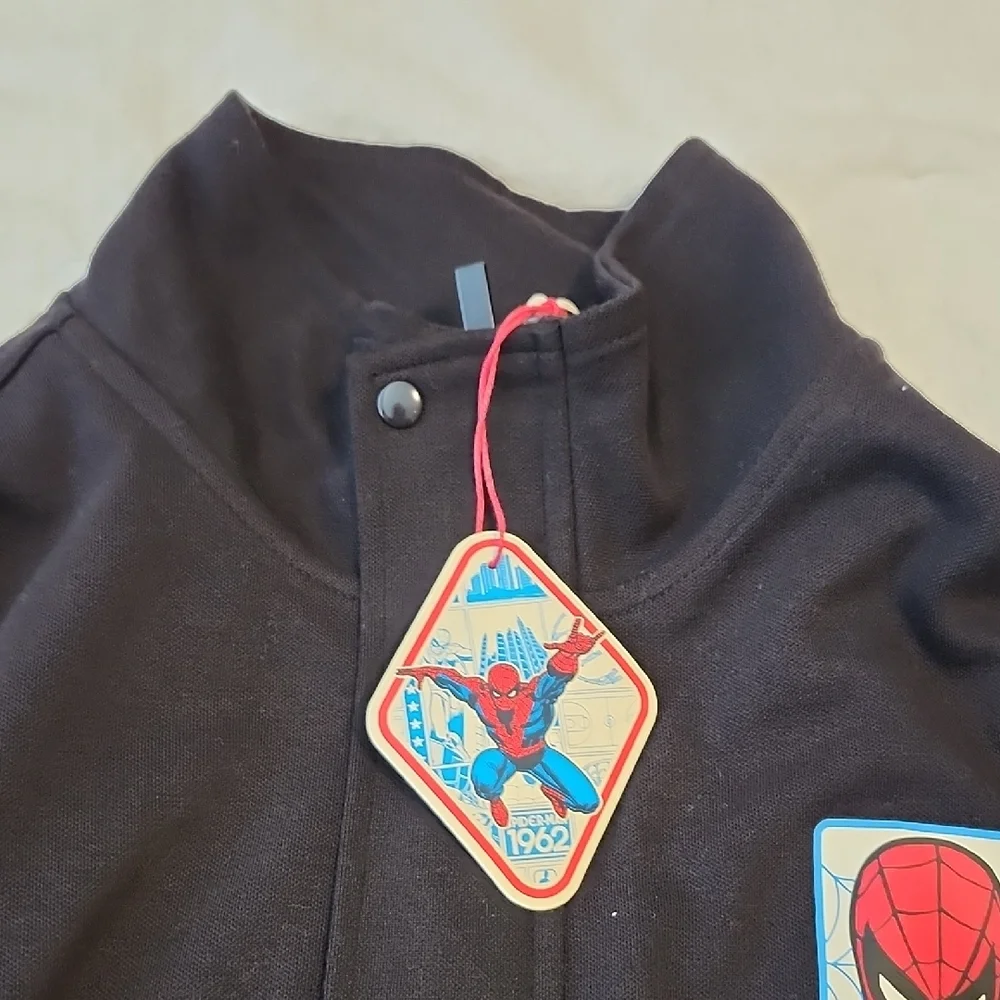 NBA Black and Cream Kids Jacket with Green Accents - Picture 6 of 7